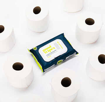 Rolo de lenço de papel